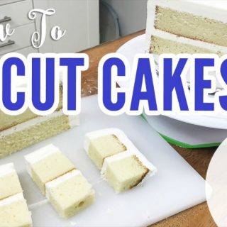 How to cut cakes