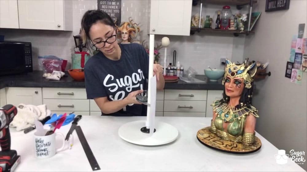 Sculpted Bust Cake Tutorial