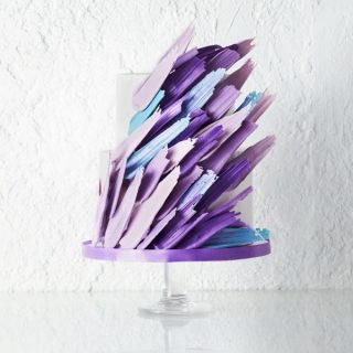 Brushstroke Cake