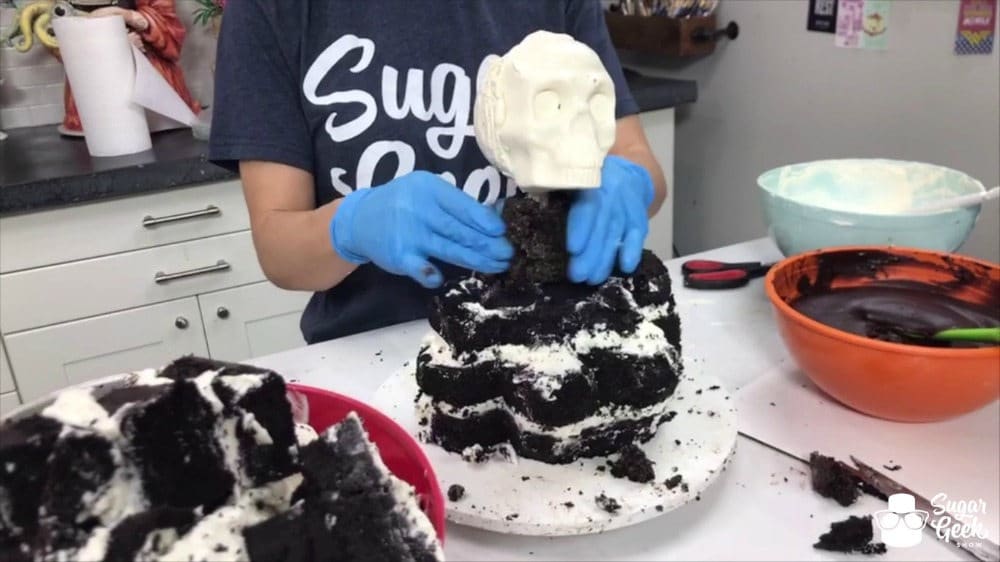 Sculpted Bust Cake Tutorial