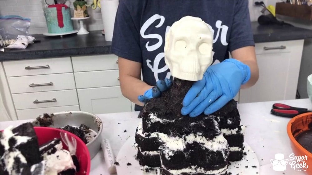 Sculpted Bust Cake Tutorial