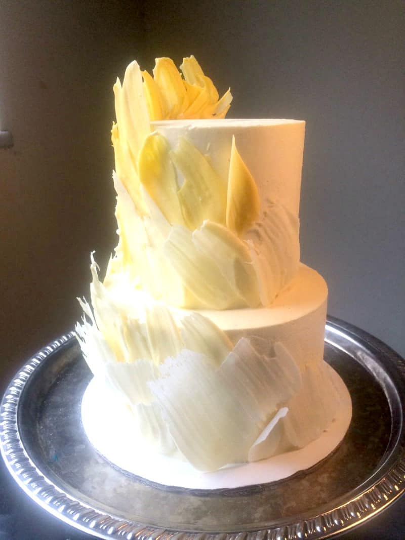 Brushstroke Cake