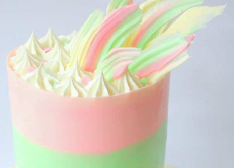 Brushstroke Cake