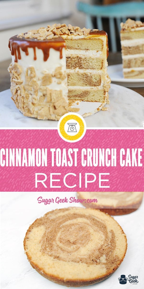 Cinnamon Toast Crunch Cake Recipe Sugar Geek Show