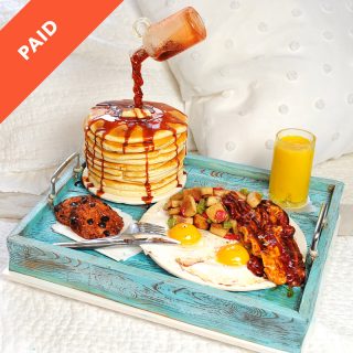Breakfast in Bed Cake Tutorial