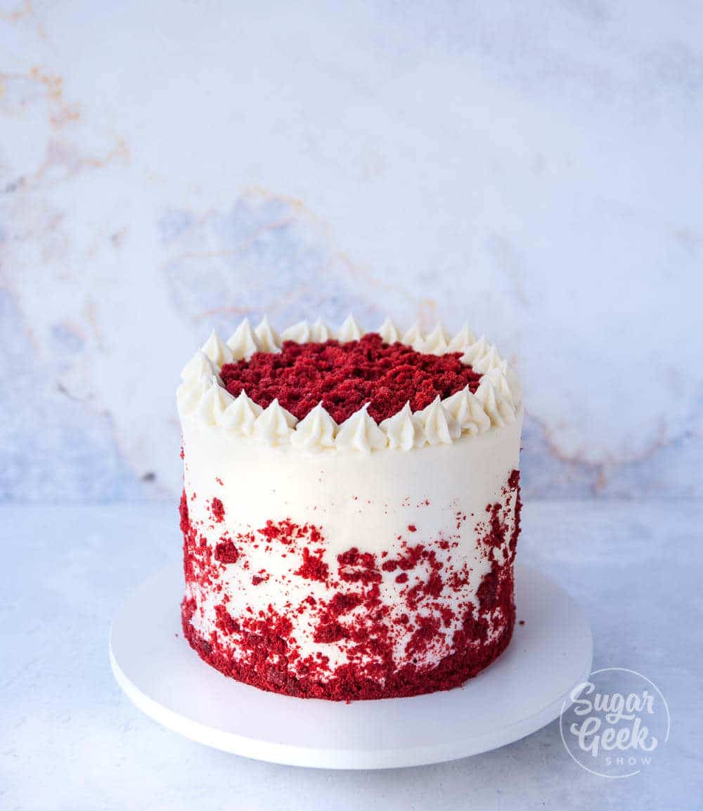 Classic Red Velvet Cake Recipe Cream Cheese Frosting Sugar Geek Show