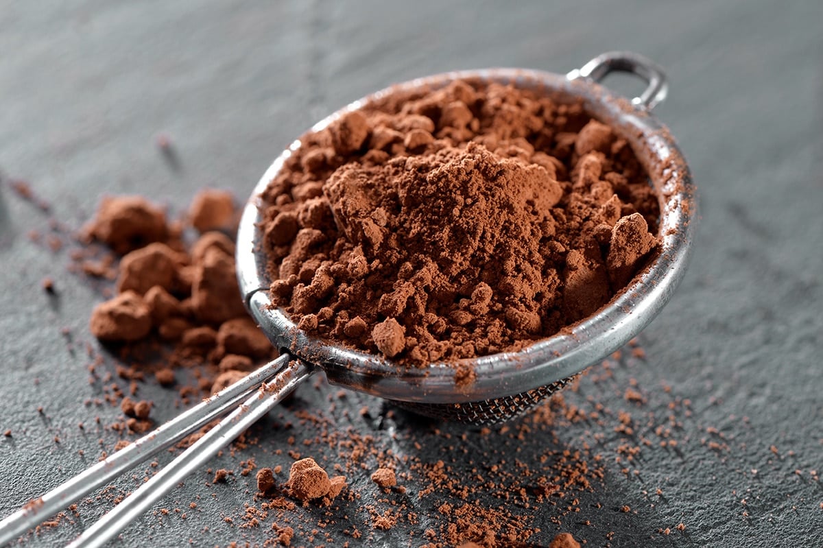 natural cocoa powder