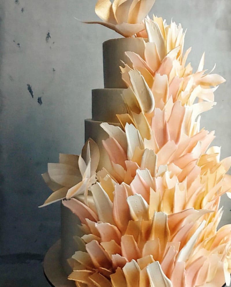 Brushstroke Cake