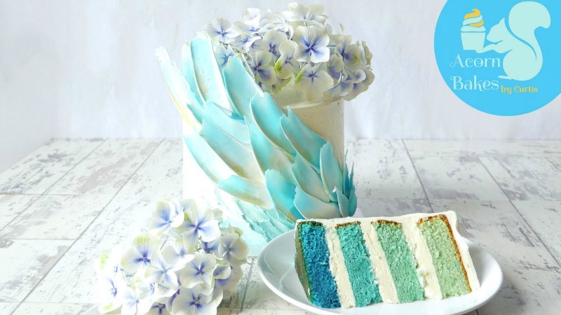 Brushstroke Cake