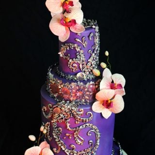 Purple Bling Cake