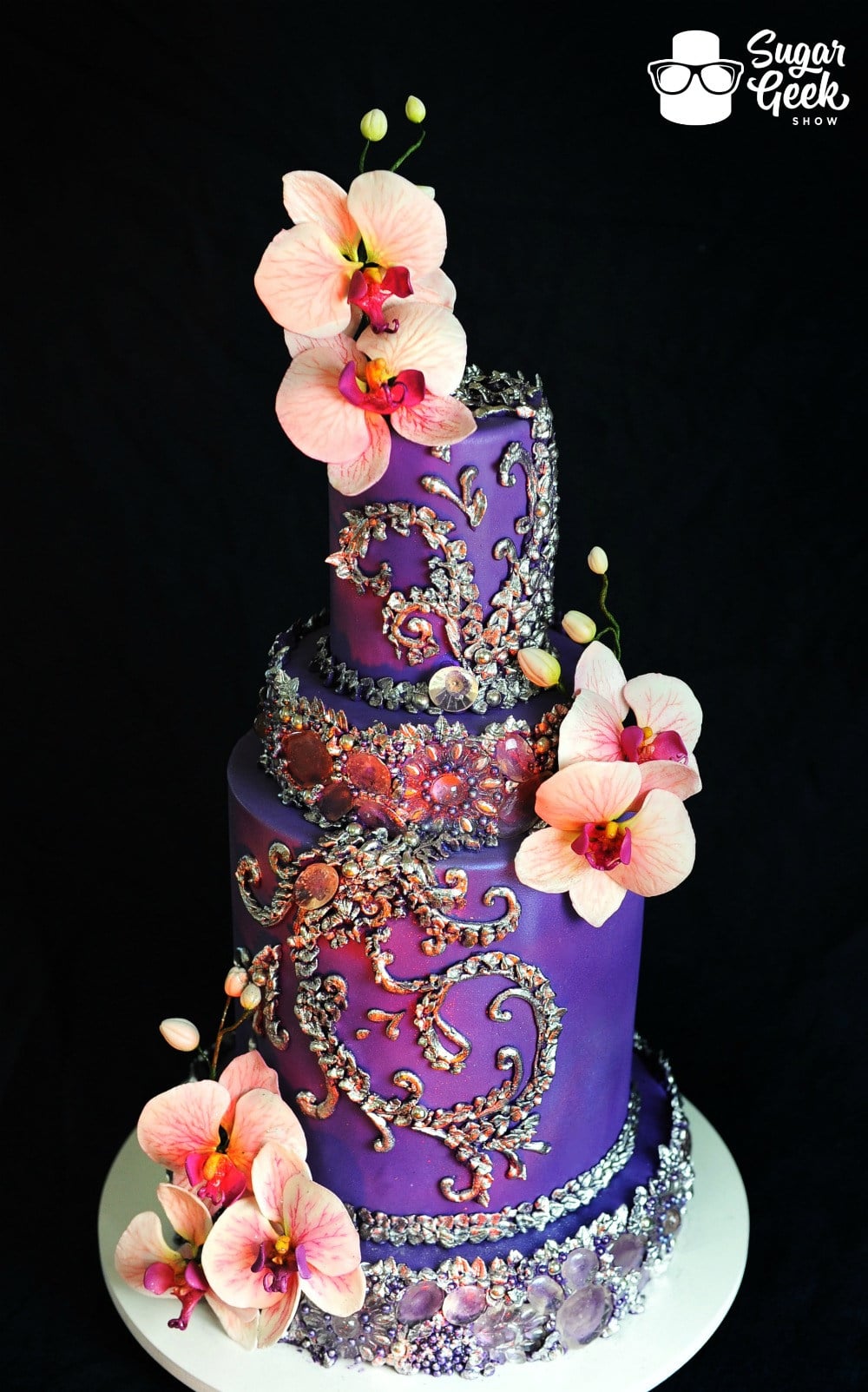 Purple Bling Cake