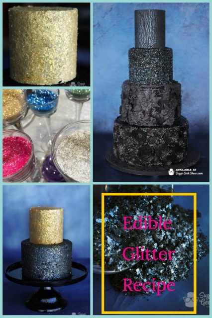 Edible Glitter Recipe + tutorial + video | Sugar Geek Show