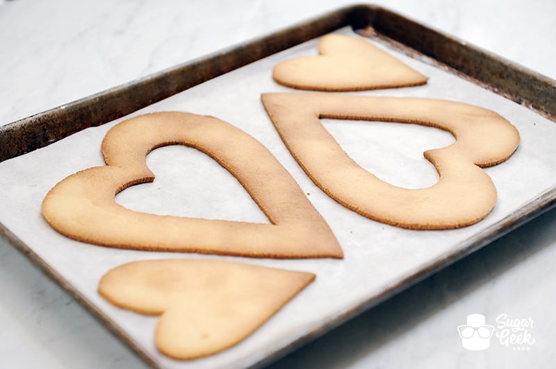 Birthday Cookie Cake – Cream Tarte Cookie Cake – Letters or number