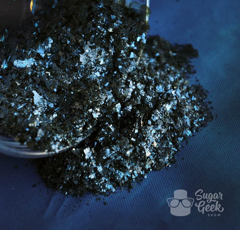 Black Jewel Dust- Sparkly EDIBLE Glitter, 4gr.