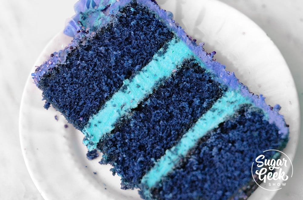 Blue Velvet Cake - Grandbaby Cakes