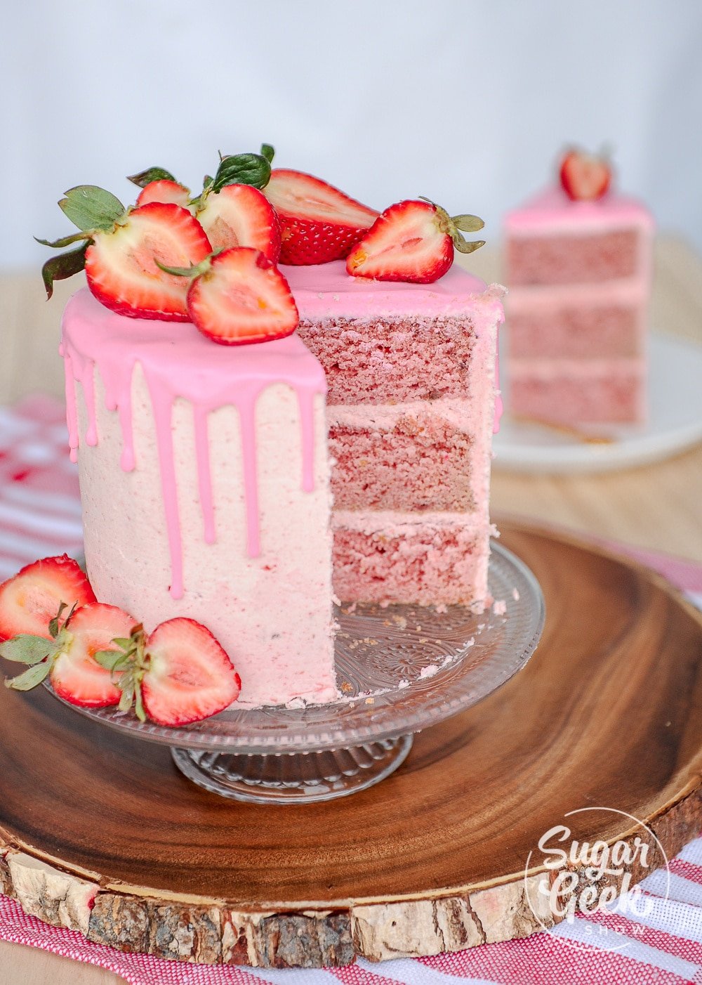 Strawberry Cake From Scratch Freeze Dried Recipe Sugar Geek Show   Strawberry Cake Recipe Sugar Geek Show 31 