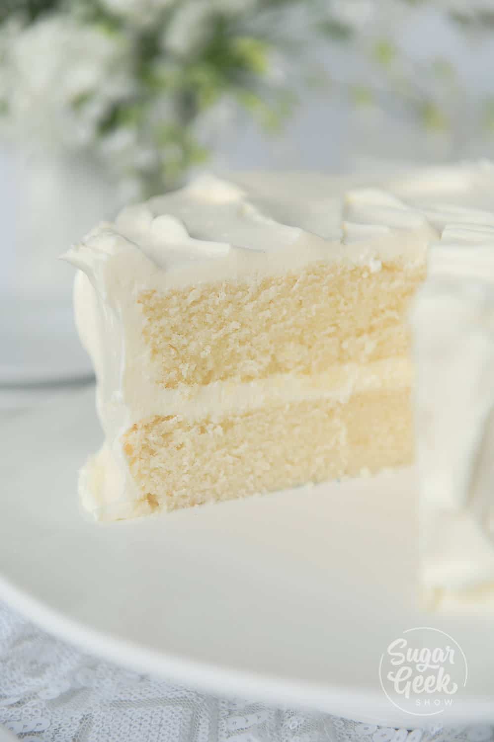  White  Cake  Recipe  From Scratch  Soft and Fluffy Sugar 