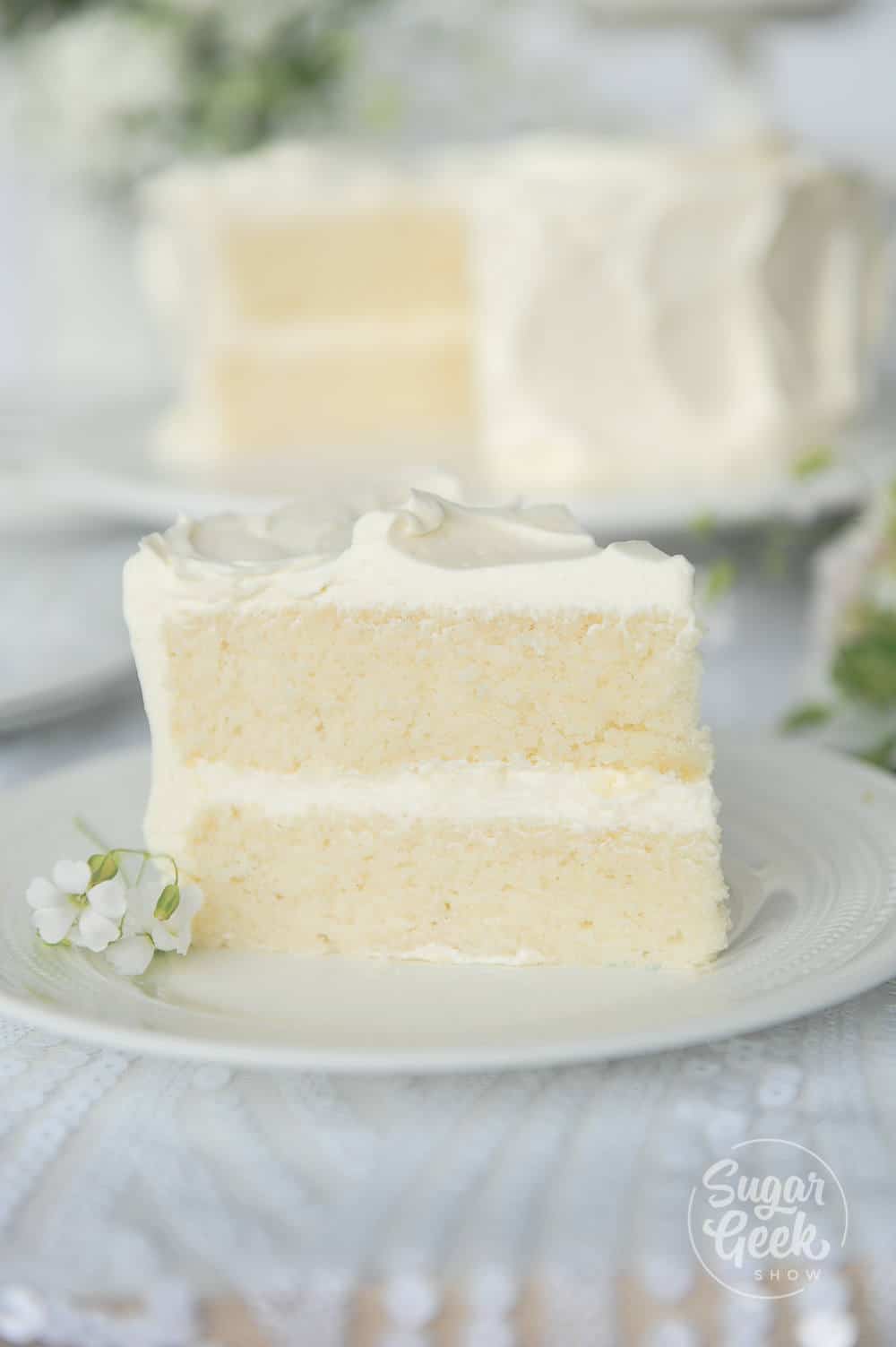 fluffy white cake recipe from scratch