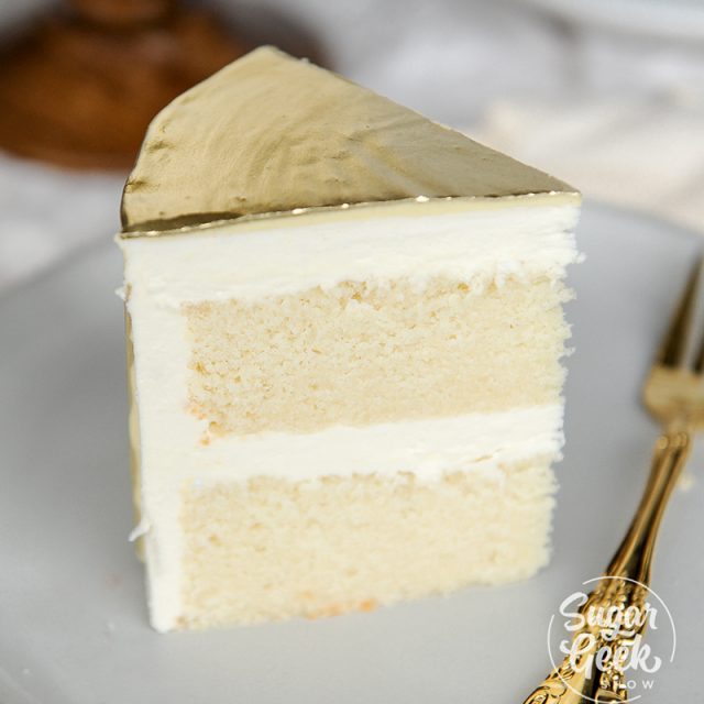white cake recipe featured
