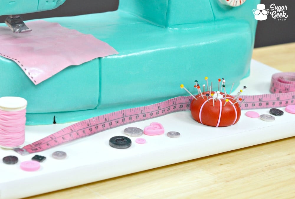 Sewing Machine Cake