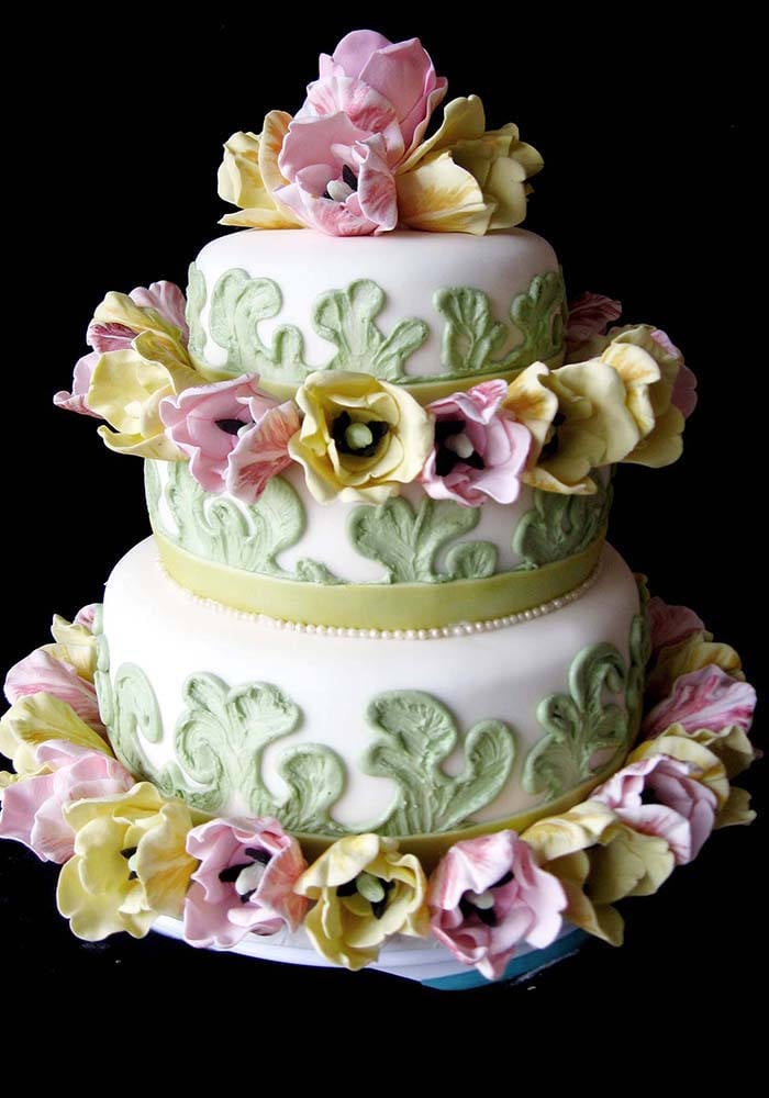 first wedding cake
