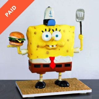 Spongebob Cake Tutorial
