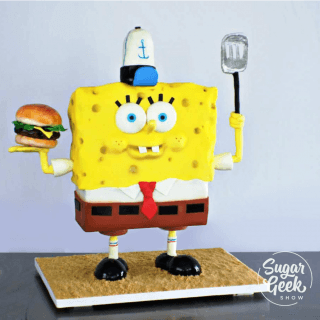 spongebob cake