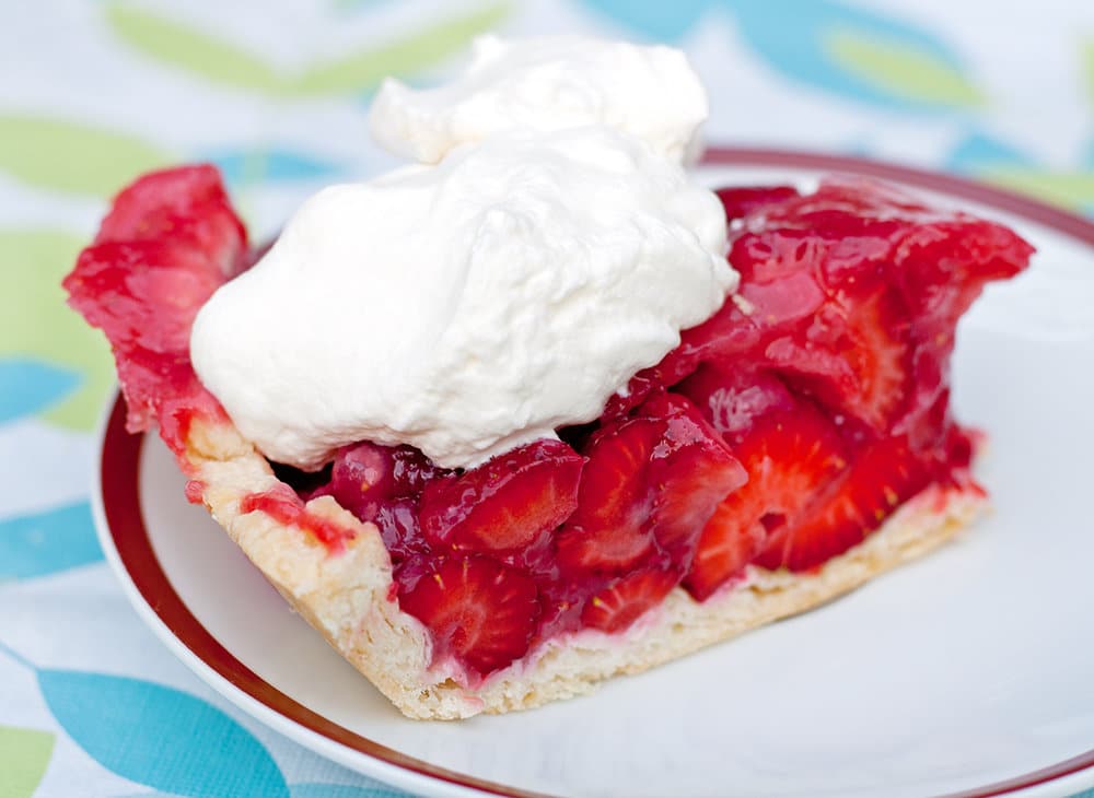 no bake strawberry pie crust