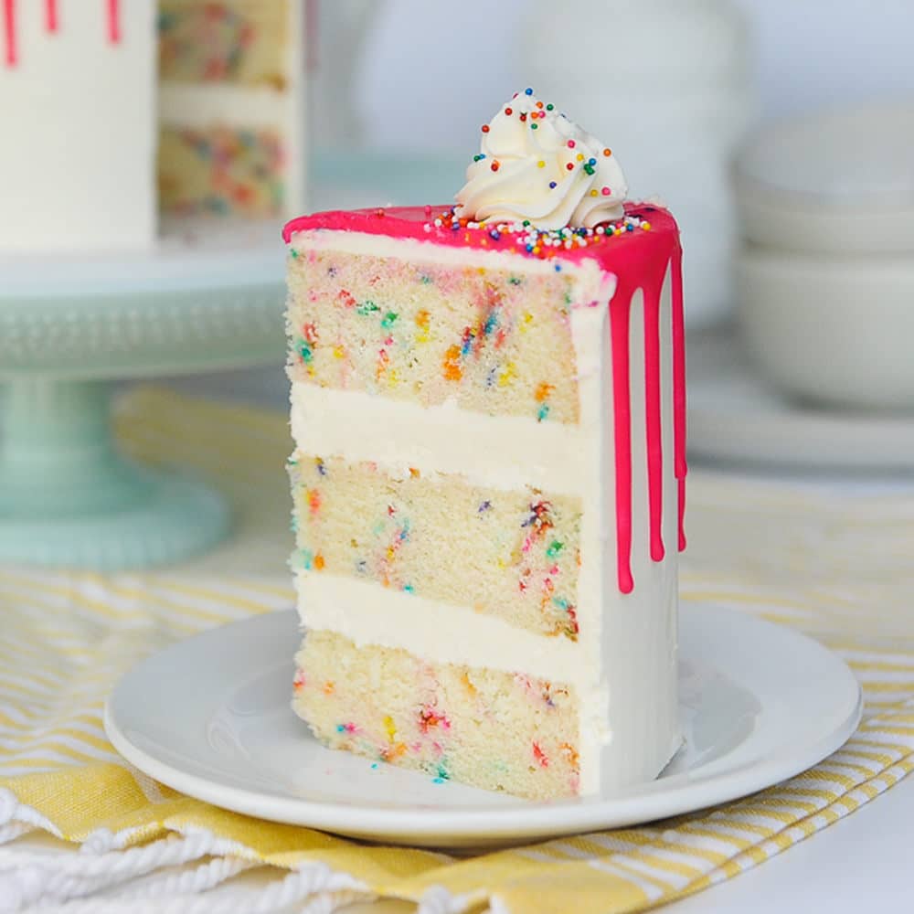 Funfetti Cake Recipe From Scratch + Video Tutorial | Sugar Geek Show