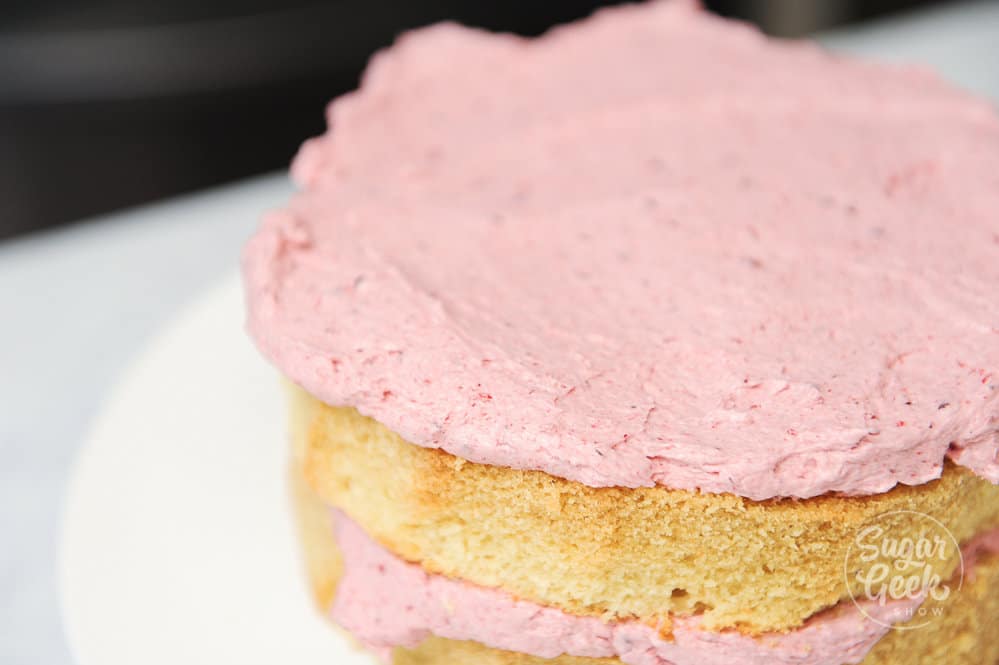 berry frosting