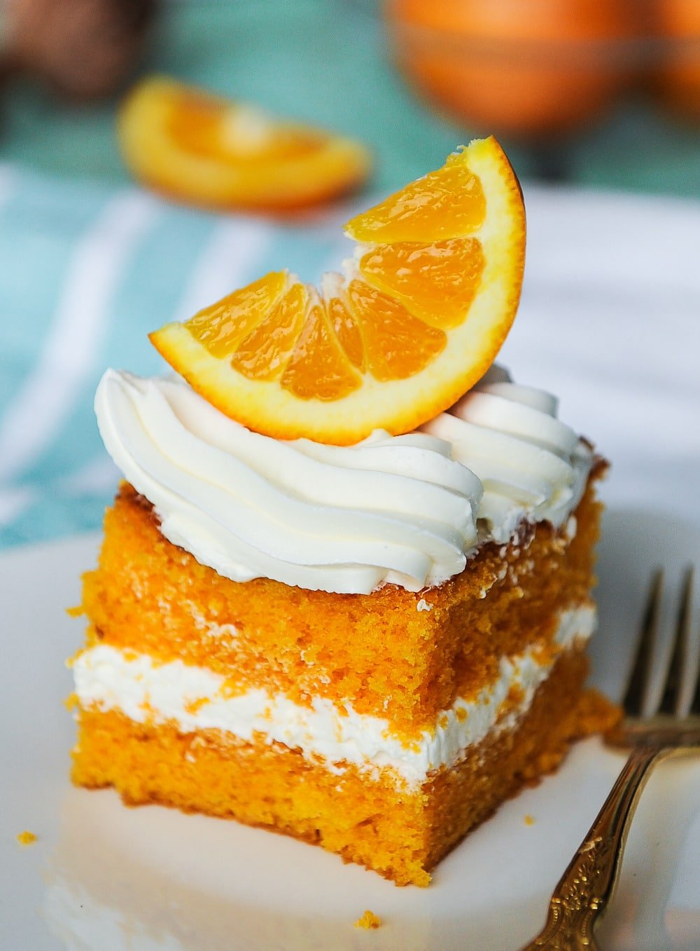 Orange Creamsicle Cake (from scratch) | Sugar Geek Show