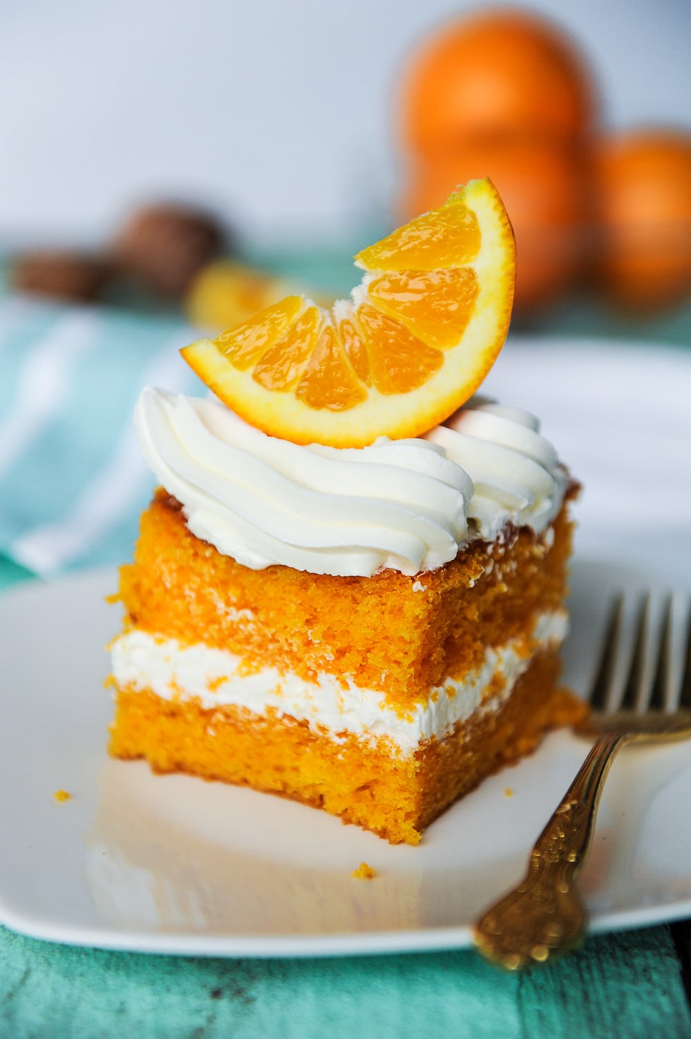 Orange Creamsicle Cake (from scratch) | Sugar Geek Show