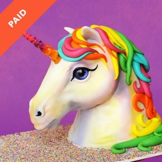 Realistic Unicorn Cake Tutorial