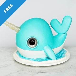 narwhal cake tutorial