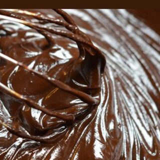 pinterest image for chocolate ganache recipe