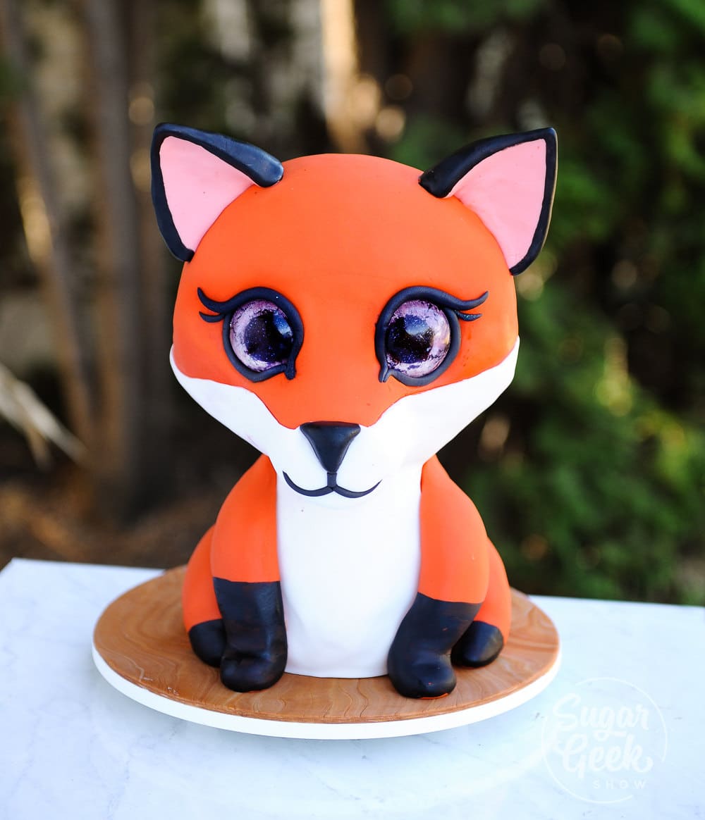 fox cake tutorial