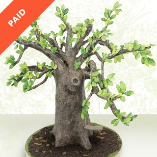 Live Oak Tree Cake Tutorial