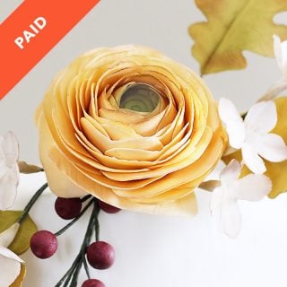 Sugar Flower Ranunculus Tutorial