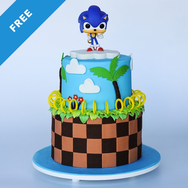sonic cake