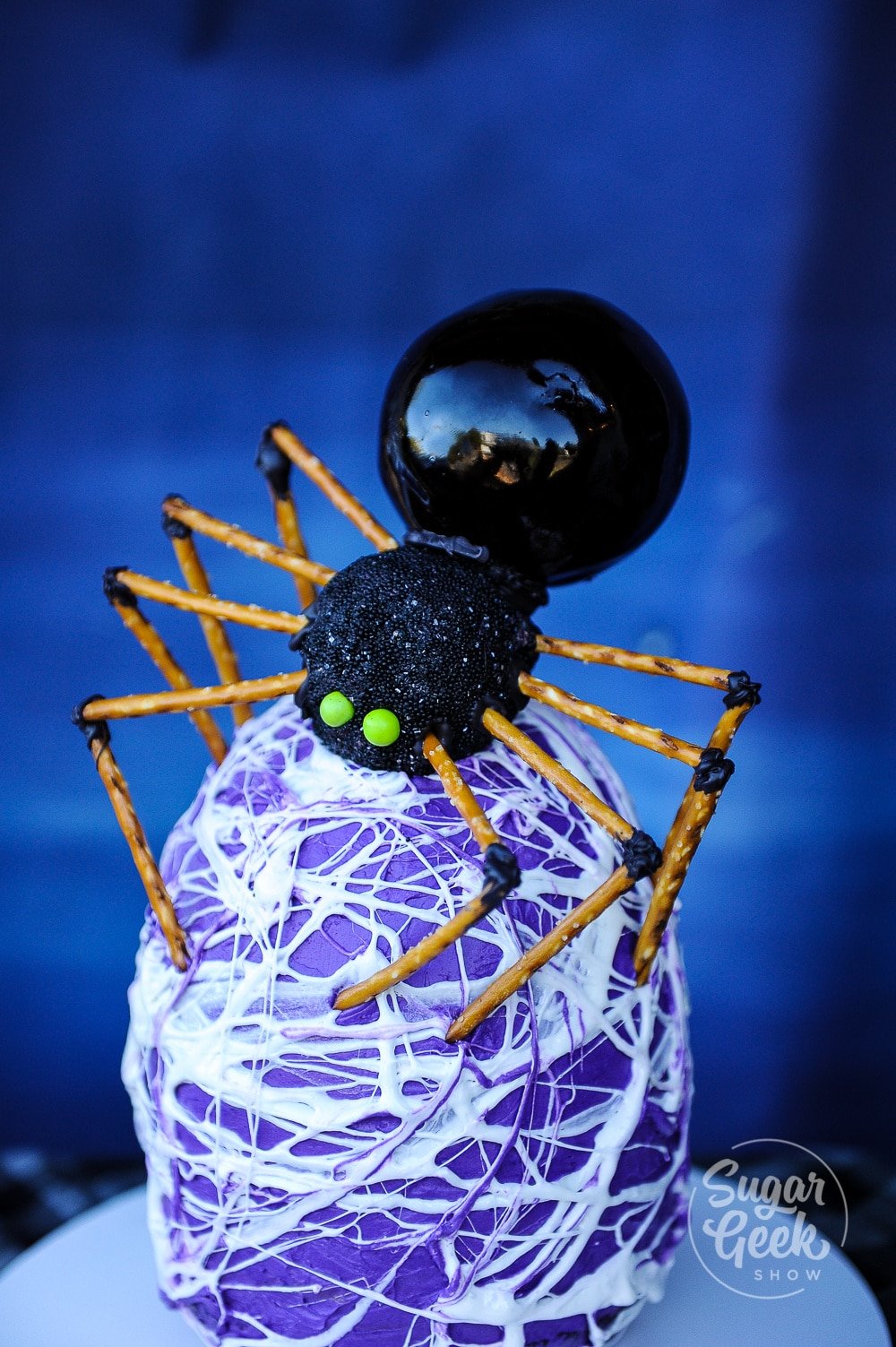 Spider Egg Cake For Halloween + Video