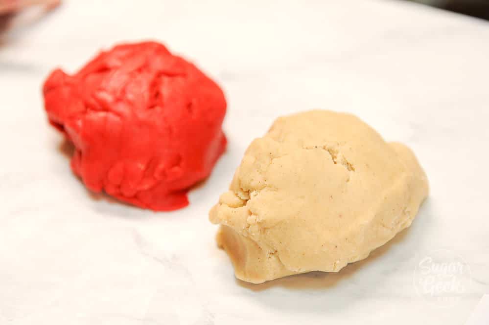 how to color sugar cookie dough