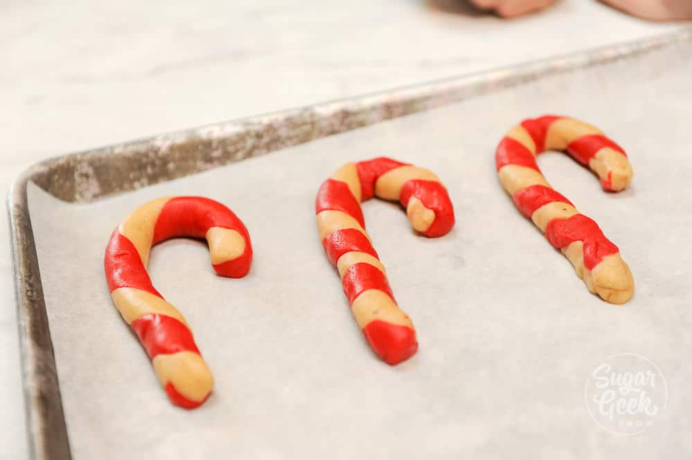 how to make candy cane cookies