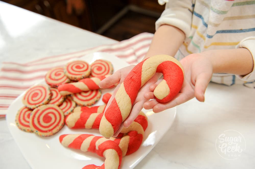 how to make candy cane cookies