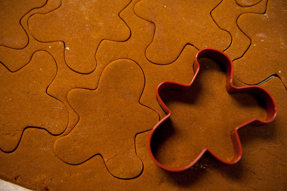 gingerbread cookie dough