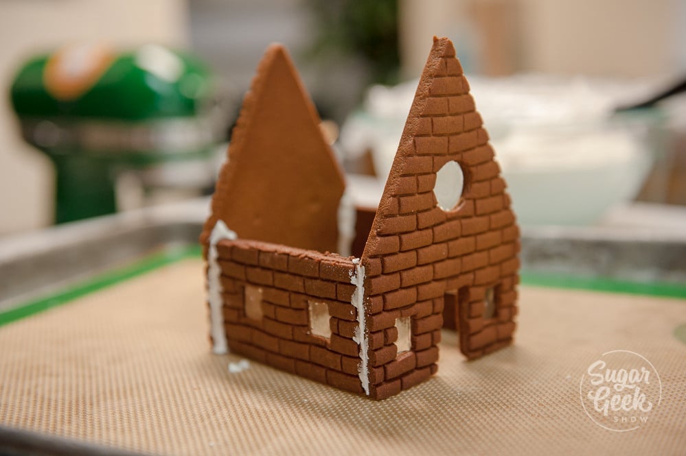 The EASIEST Gingerbread House Recipe - Thistlewood Farm