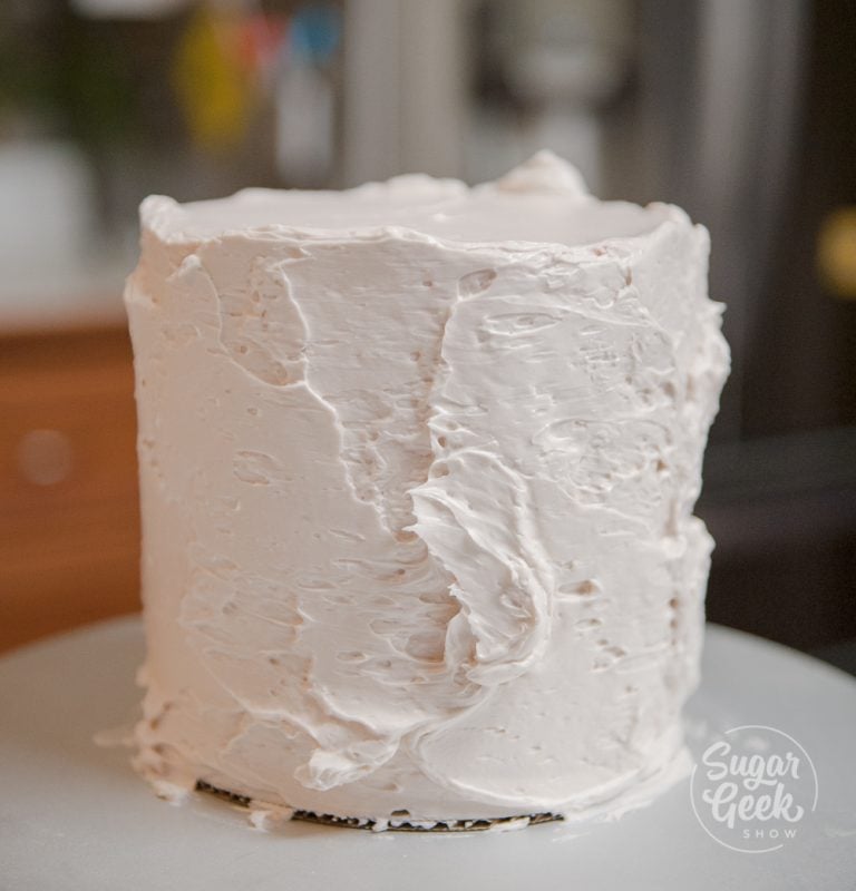 how to frost a cake