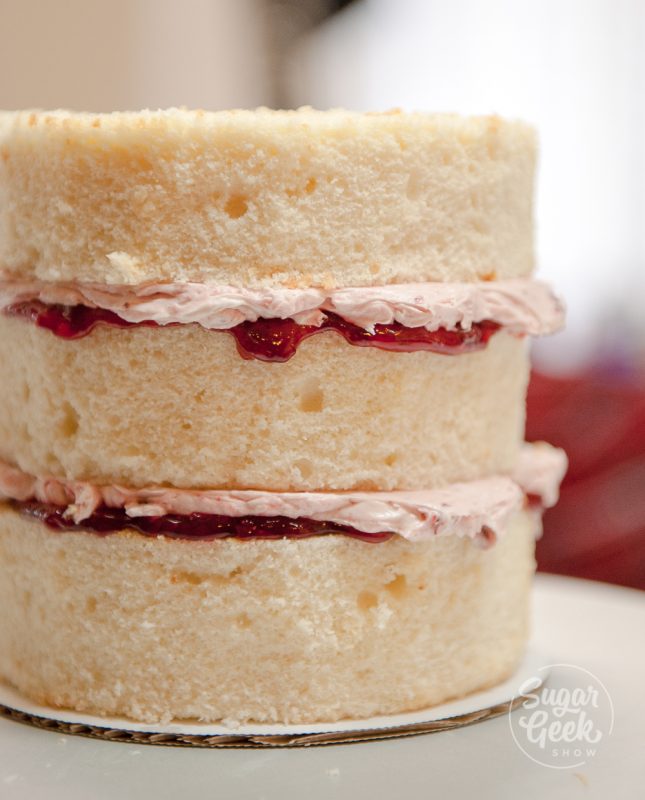 stacking and filling your cake