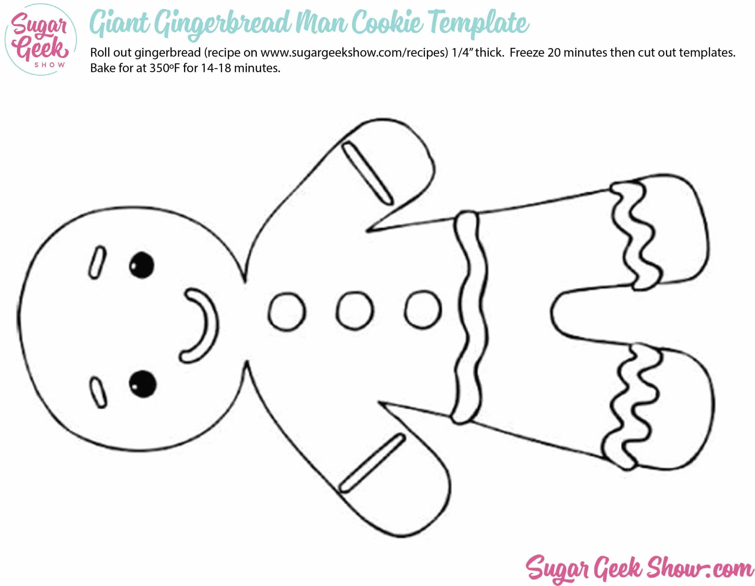 Gingerbread Cutouts Printable