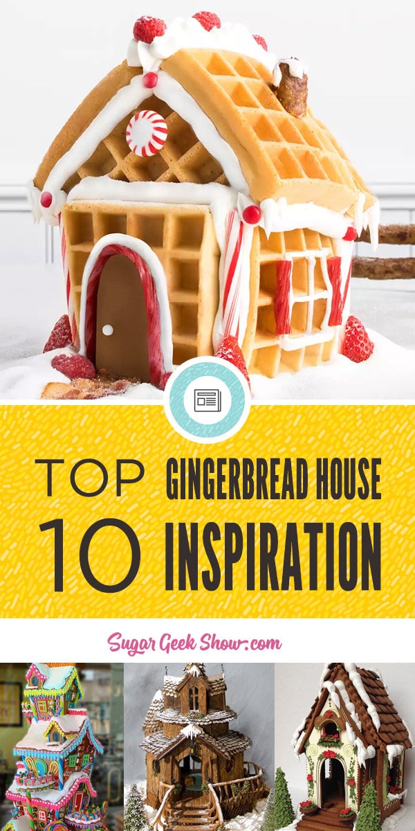 55 Best Gingerbread Houses - Pictures of Gingerbread House Design Ideas