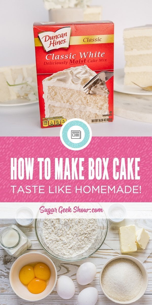 How to make box mix taste homemade (5 tips) | Sugar Geek Show